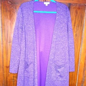 LuLaroe Purple Sarah Large